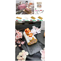 櫻花元素食品級(jí)包材禮盒